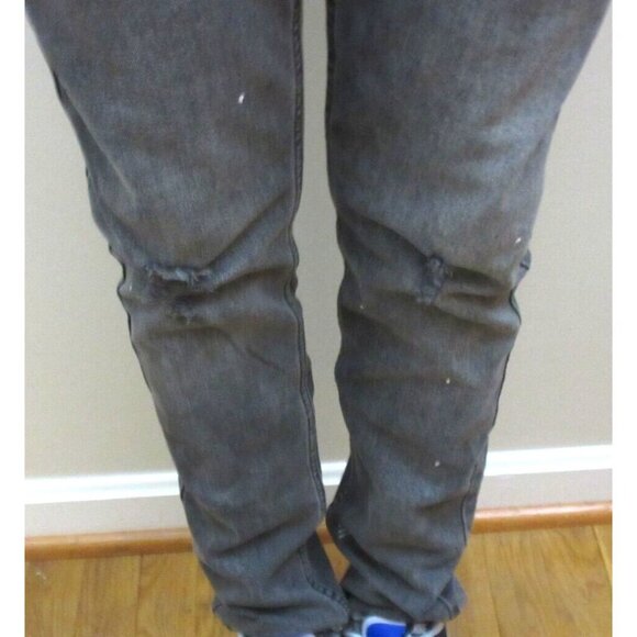 Levi's Men's 510 Skinny Stretch Distressed Jeans Gray Flex Fit NWT All Sizes - Picture 11 of 14